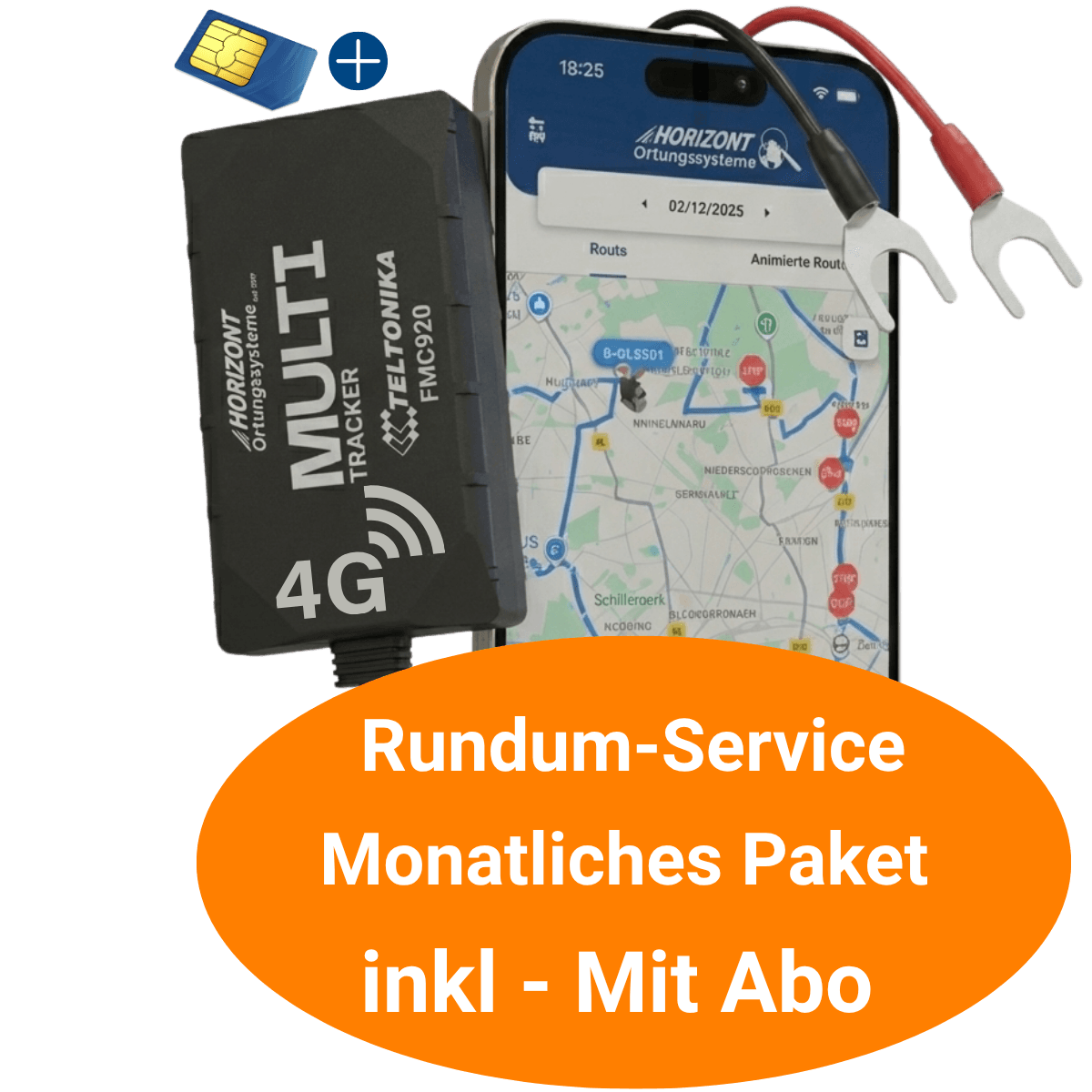 GPS Tracker Multi Model – 4G LTE für PKW, LKW & Transporter | Teltonika FMC920 - GPS Tracker für Fahrzeuge